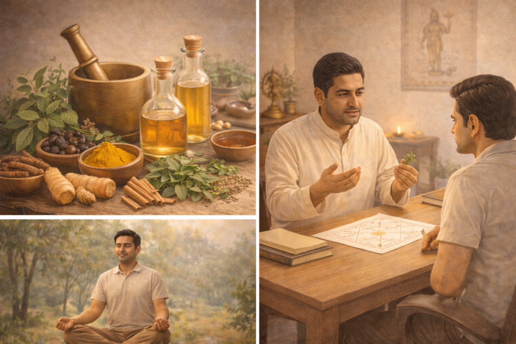 Management Through Yoga & Ayurveda