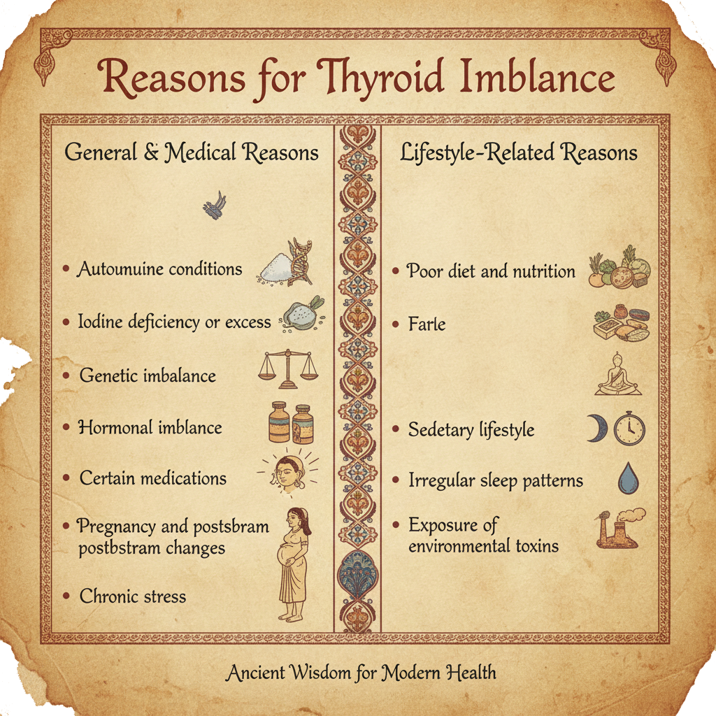 Reasons for Thyroid