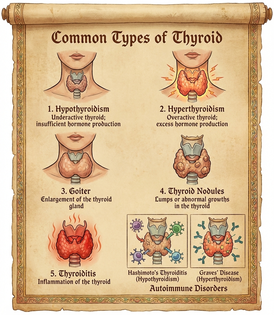 Common Types of Thyroid